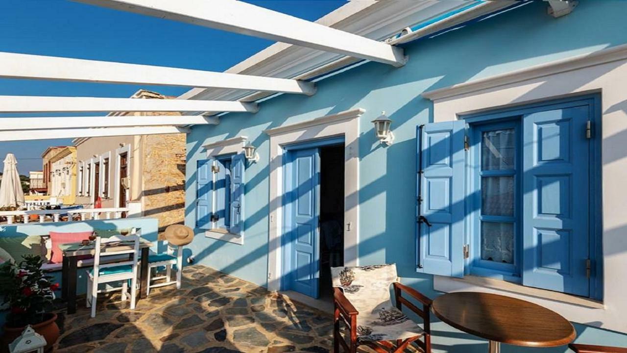 Amazing House In Halki Villa Exterior photo